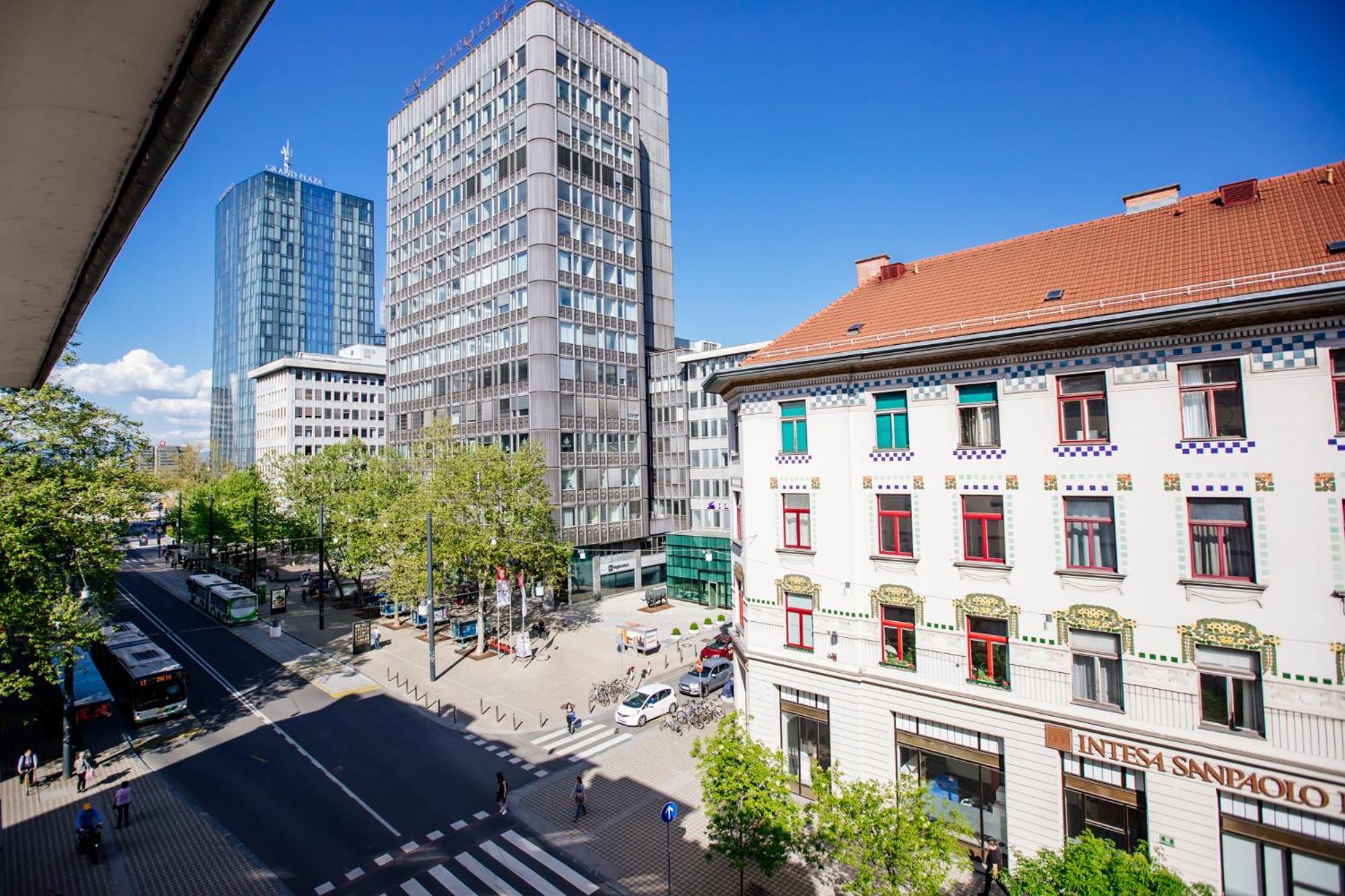 Central View Point Apartment Ljubljana Exterior foto